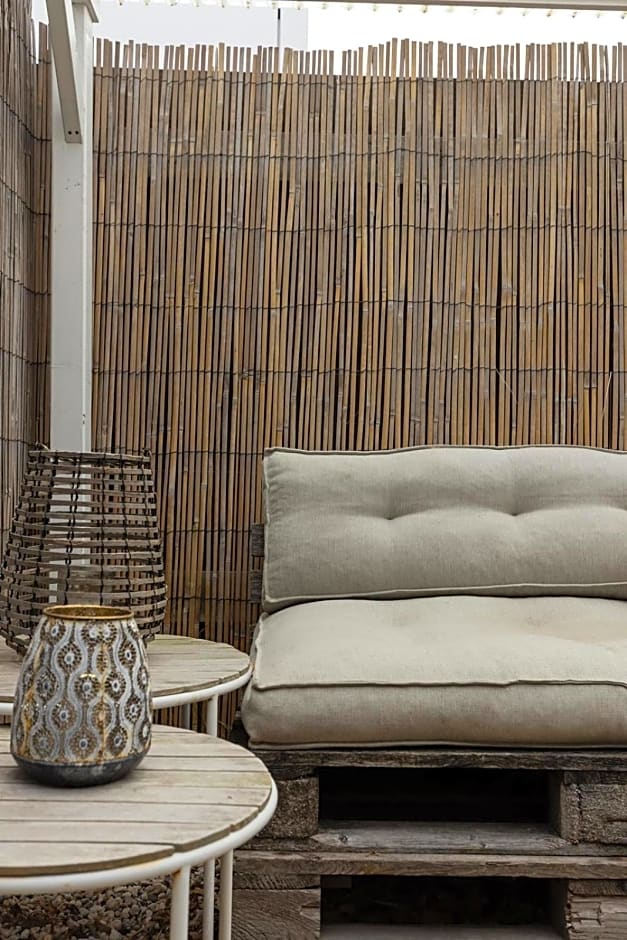 De oude slaght- luxe suite met buitensauna