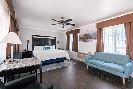 Deluxe Junior King Suite - Downstairs, Non-Smoking, No Pets