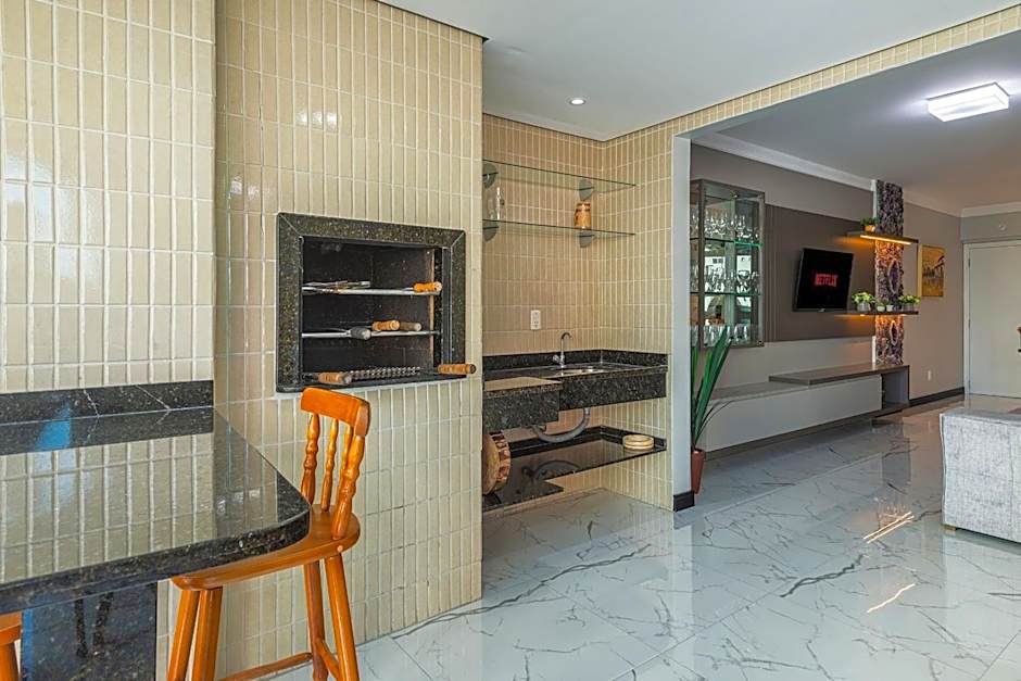 ITNC143- Frente ao mar! Amplo ap com 3 quartos+3WC