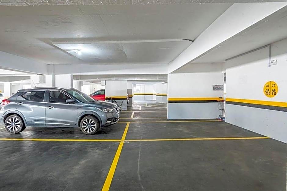 CLTW202 - Apê quadra mar com churasqueira, 2 vagas