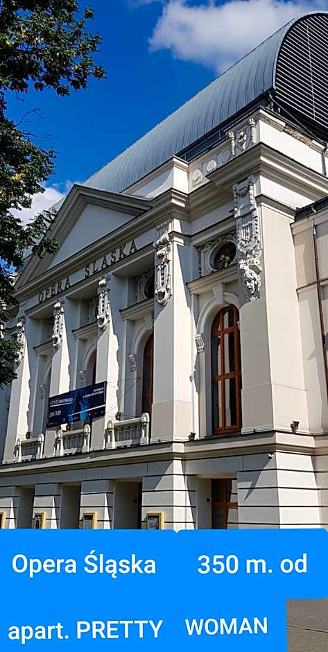 Apartamenty PRETTY WOMAN meldunek samodzielny 24h - noclegi Bytom Chorzów Katowice