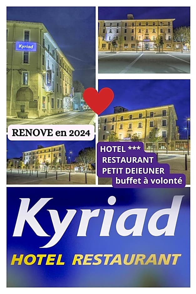 KYRIAD ORANGE Centre Ville - HOTEL RESTAURANT BAR - Galerie d'Art des Princes - Provence Alpes Côte d'Azur - France - Proche A7-A9 - exit21- Châteauneuf-du-Pape Avignon Bollene Nimes Valence - 24h-24h