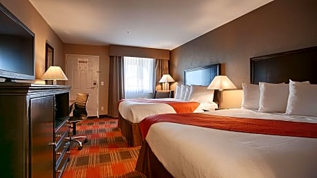 Accessible - 2 Queen, Mobility Accessible, Bathtub, Non-Smoking, Full Breakfast