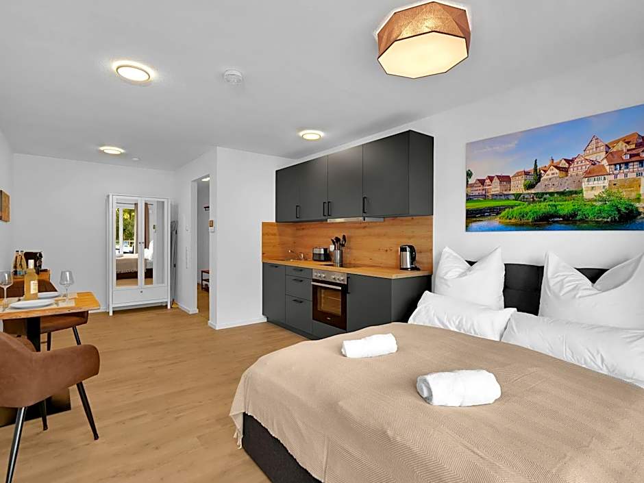 INhome Studio Apartment - Küche - Parken - TV