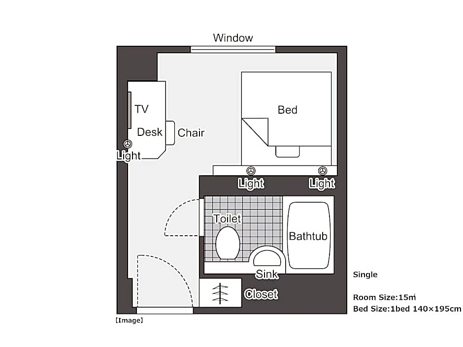 Photo 1 of 4 of 1 Bed