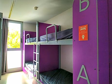 Bed in 4-Bed Female Dormitory Room