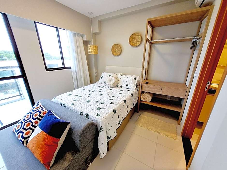 Flat em Muro Alto - Porto de Galinhas - MAKIA A212 - By Anfitrião Legal