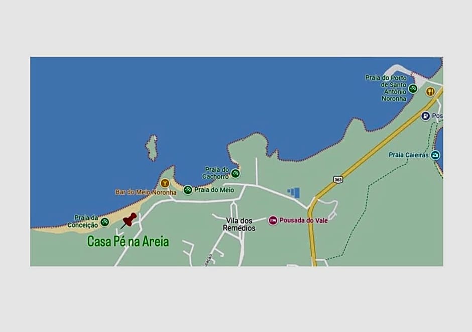 Casa Pé na Areia Noronha
