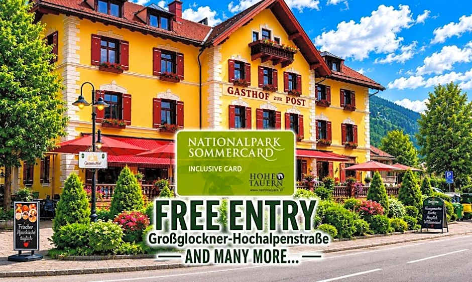 Hotel-Gasthof Post - Grossglockner Alpenstrasse FREE ENTRY !