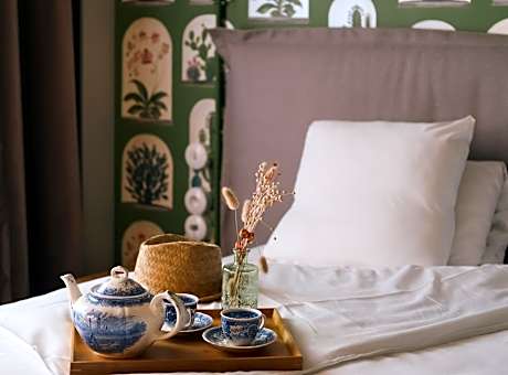 Two Adjoining Double Rooms