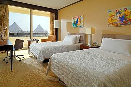 Premium Deluxe, Guest room, 2 Twin, Pyramids view