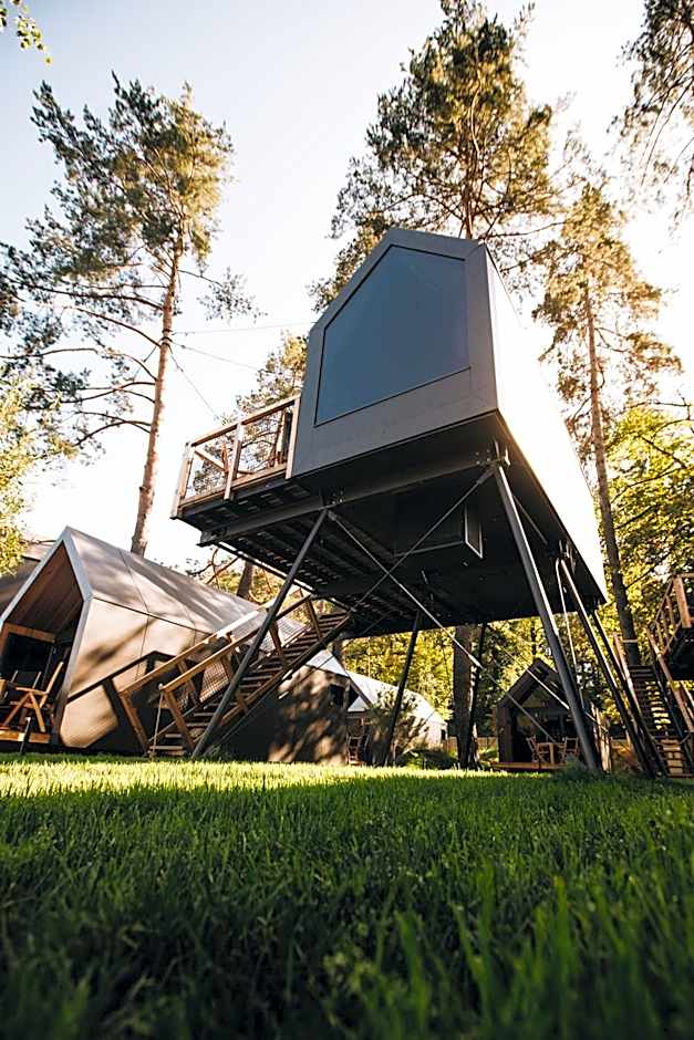 Luxury glamping Chocolate village