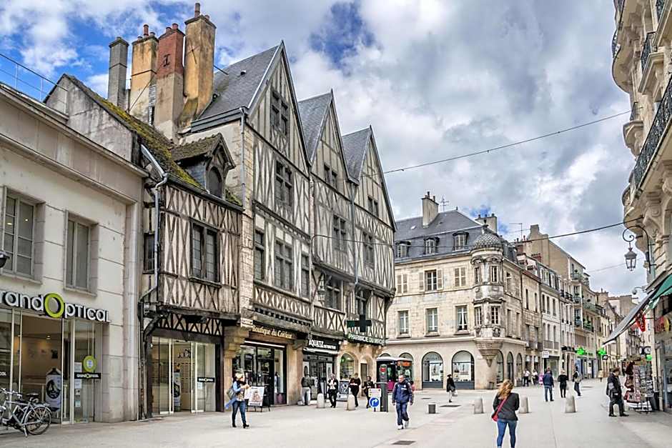 Grand Salon Cosy, proche centre Dijon & garage 2p
