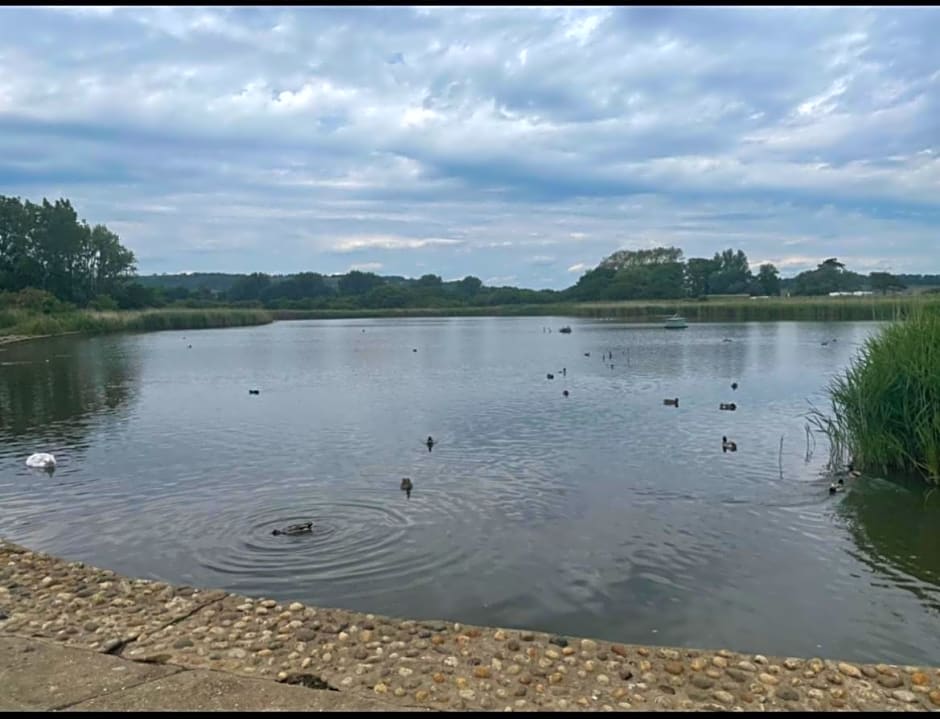 J2 static caravan at Fairway Holiday Park