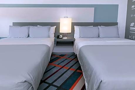 Standard Queen Room with Two Queen Beds and Walk-In Shower