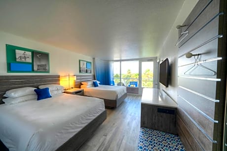 Pool View Suite with Two Queen Beds