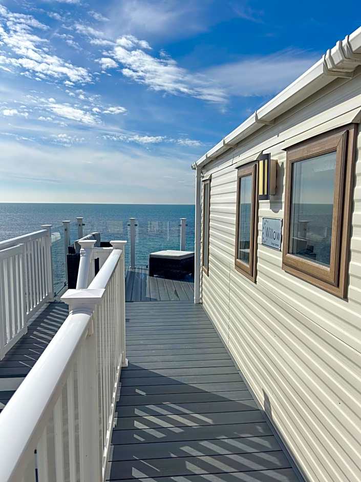 Europa Willow Pitch 29 Creek Caravan Park dog friendly