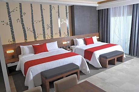 Deluxe Room with One King Bed & One Double Bed