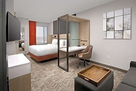 King Suite with Trundle Sofa - Hearing Accessible