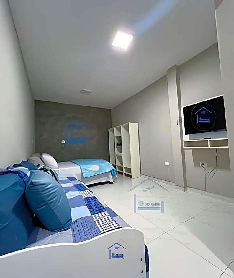 Confortavél Apartamento com AC, perto do Aeroporto