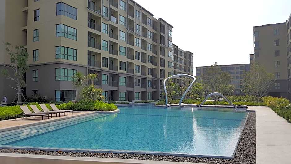 The Relaxing Room Pool Access at Rain Resort Condominium Cha Am- Hua Hin