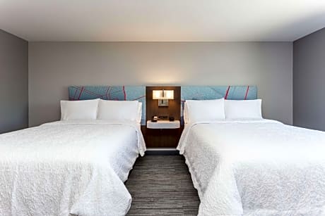 Queen Room with Two Queen Beds and City View - Mobility Accessible
