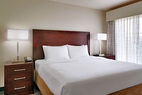 King Studio Suite with Sofa Bed and Roll-in Shower - Mobility and Hearing Accessible