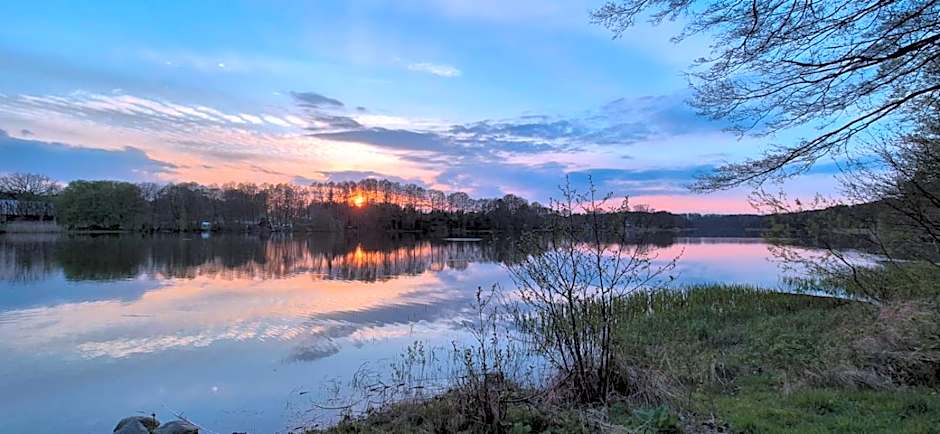 Domek nad jeziorem Bystrzyna