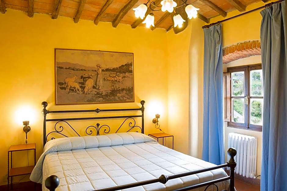 ISA-Farmhouse with swimming-pool in Chianti-area in the middle of Tuscan nature