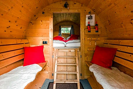 Schlaffass - Schlafen im Holzfass