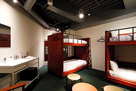 Standard Bunk Bed with shared bathroom
