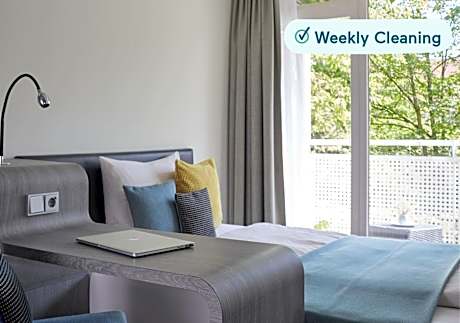 Business Double Apartment with balcony - Long Stay