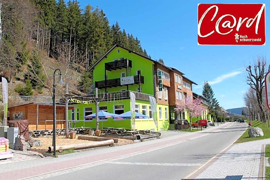 Action Forest Hotel - Kletterwald - Lasertag - nähe Badeparadies