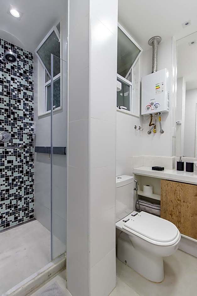 STUDIO ACONCHEGANTE à 3 min da praia de copa!