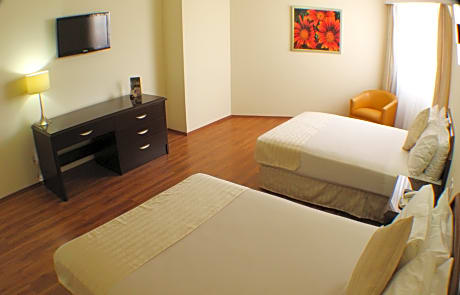 Double 2 double beds Superior