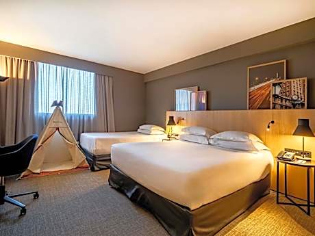 Family Room with One King and One Single Bed