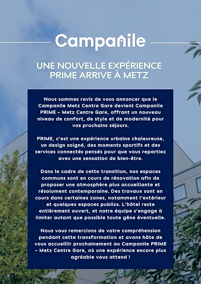 Campanile Metz Centre - Gare