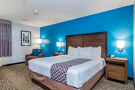 1 King Bed Deluxe Mobility/Hearing Impaired Accessible Room Non-Smoking