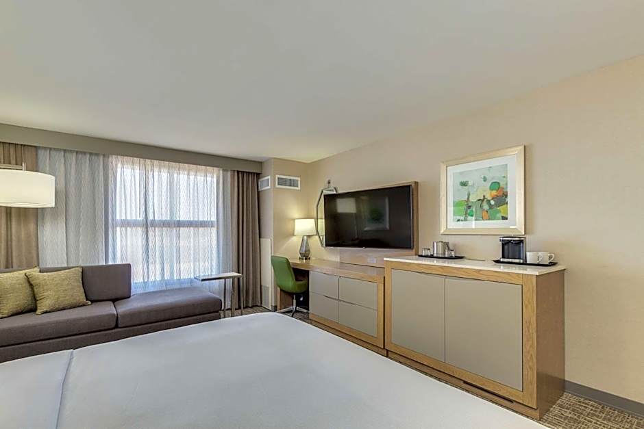 Photo 1 of 4 of 1 King Bed with Sofabed, Hearing Accessible