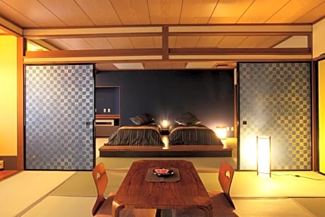 Deluxe Room with Tatami area and Private Bathroom