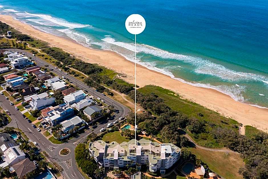 Surfside Buddina Beachfront 3bed Apt - Direct Beach Access