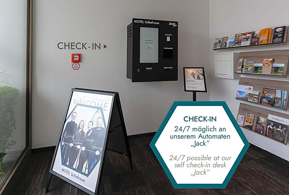 Motel Schlafraum Weng-Dein smartes Hotel-contactless check-In