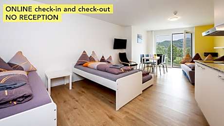 Large Superior Family Studio with Balcony