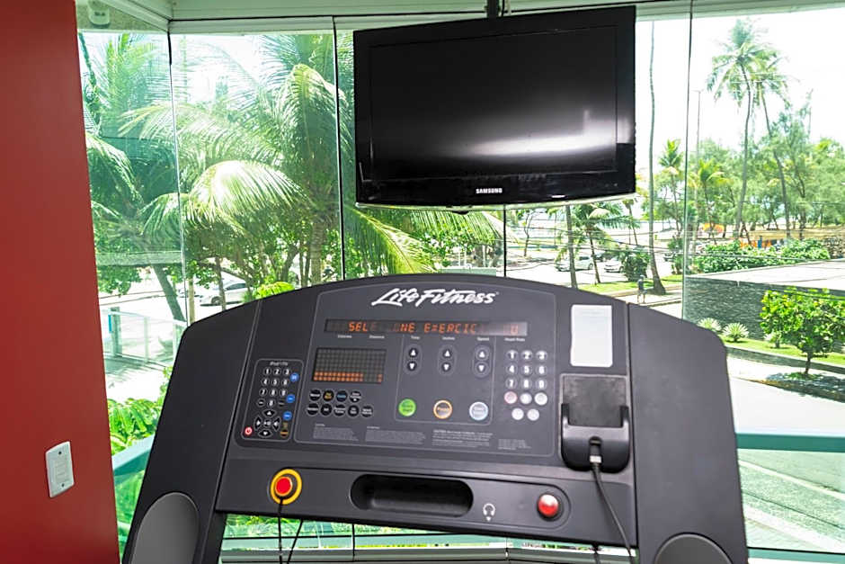 2703 Flat Beira Mar Av Boa Viagem com Cozinha