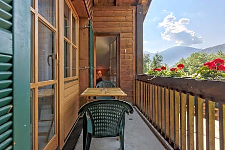 Double or Twin Room with Mountain View and shared Balcony