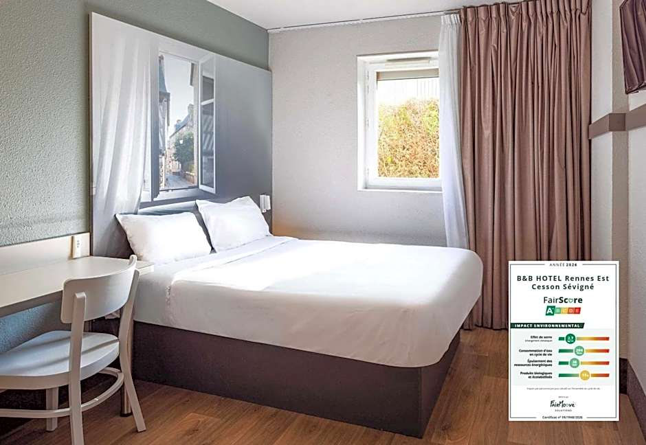 B&B HOTEL Rennes Est Cesson Sévigné 3 étoiles