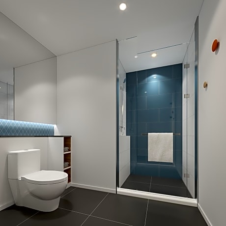 King Room - Mobility Accessible with Roll In Shower