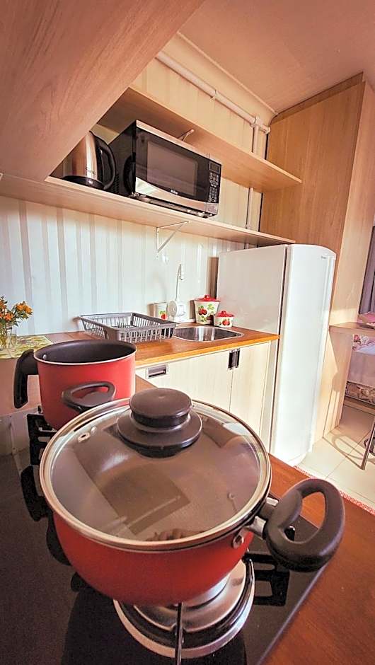 Pousada Jardim Encantado - Suítes em Container na cidade do Cristo Protetor - Encantado RS