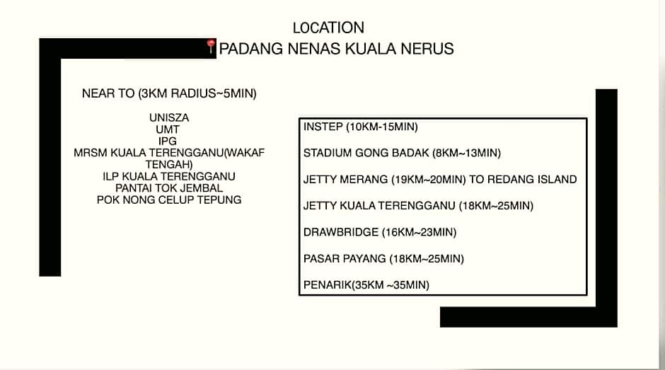 Suasana Stay & Homestay near UMT UNISZA IPG MRSM Kuala Nerus, Terengganu