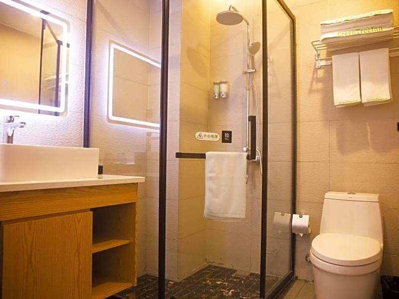 GreenTree Inn Express Hotel Jiangsu Suqian Shuyang Bus Station